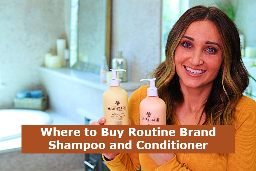 Where to Buy Routine Brand Shampoo and Conditioner